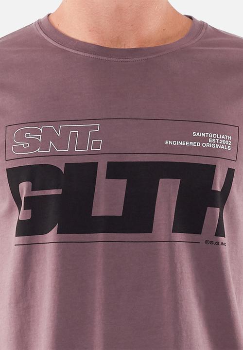 St. Goliath - Alma short sleeve tee - berry