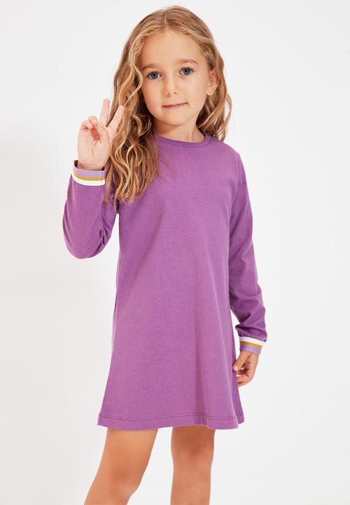 Trendyol - Plain dress - purple