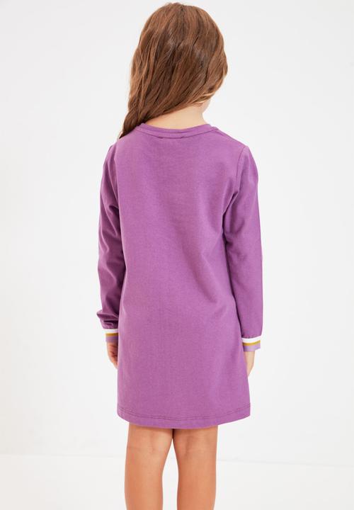 Trendyol - Plain dress - purple