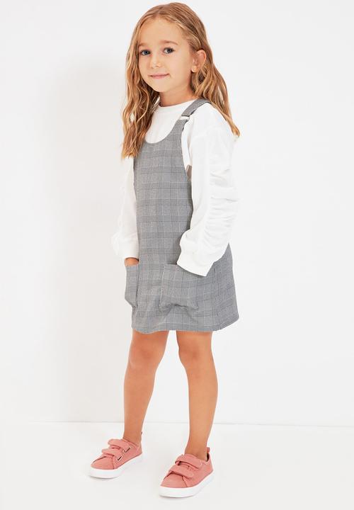 Trendyol - Pinafore dress - grey