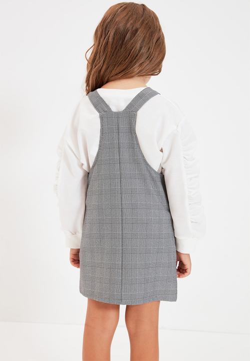 Trendyol - Pinafore dress - grey