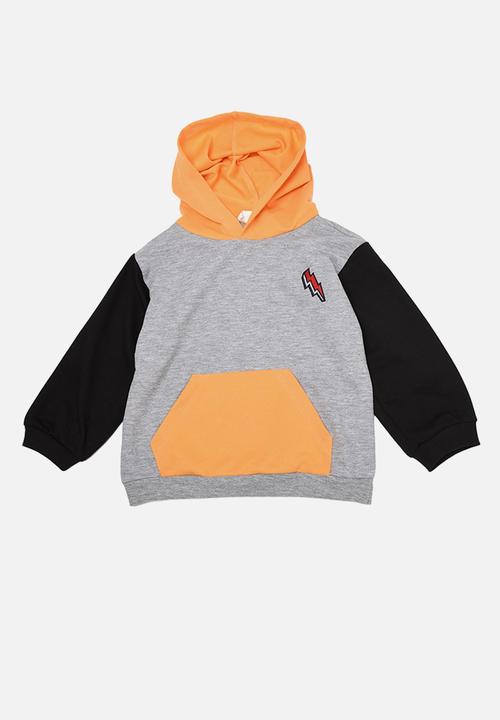 Trendyol - Lighting bolt hoodie - grey