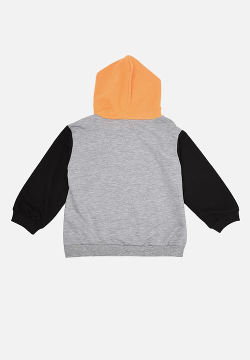 Trendyol - Lighting bolt hoodie - grey