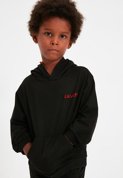 Trendyol - Escape hoodie - black
