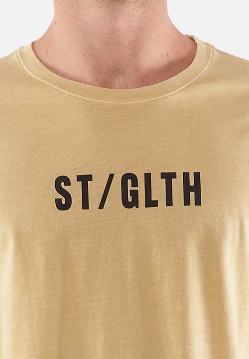 St. Goliath - Borderline short sleeve tee - yellow