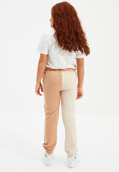 Trendyol - Two tone jogger - camel