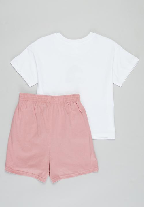 Rebel Republic - Pj set - milk & pink