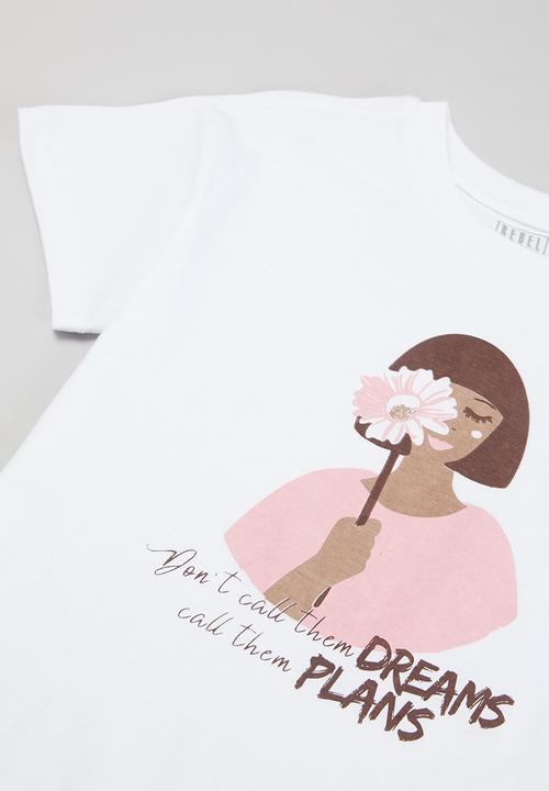 Rebel Republic - Pj set - milk & pink
