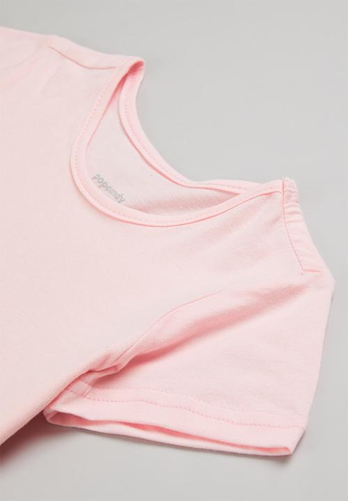 Pop Candy - 2 Pack pj set - pink & grey