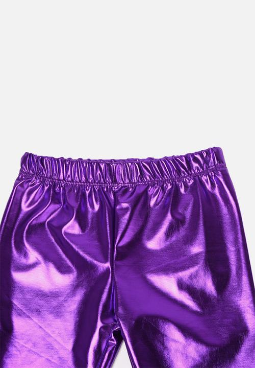 Trendyol - Leggings - metallic purple