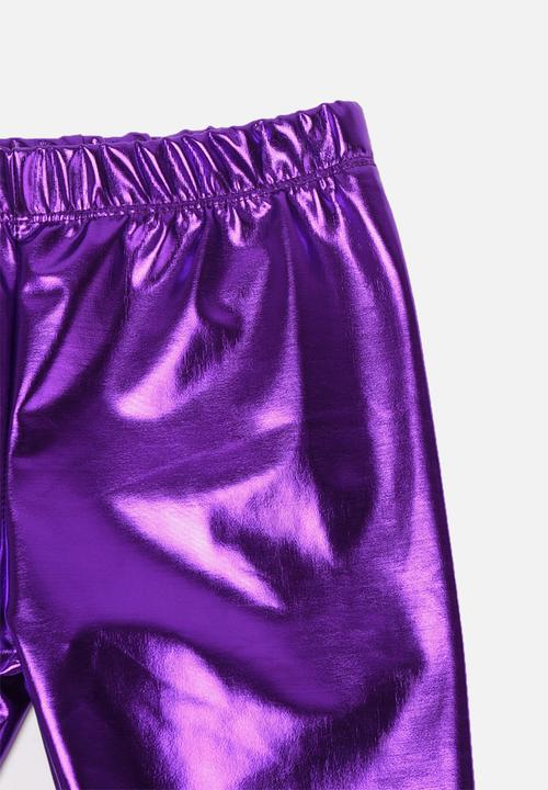 Trendyol - Leggings - metallic purple