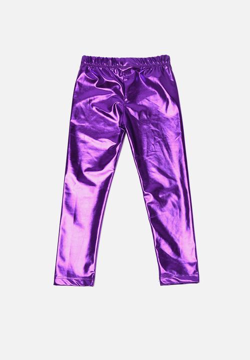 Trendyol - Leggings - metallic purple