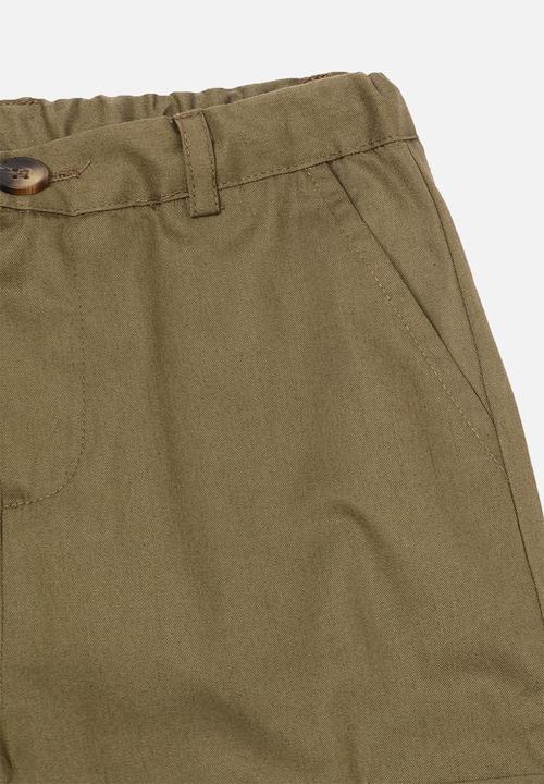 Trendyol - Cuffed apants - khaki