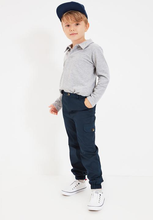 Trendyol - Cuffed pants - navy