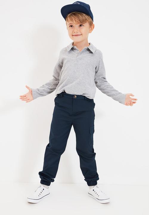 Trendyol - Cuffed pants - navy