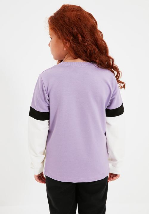 Trendyol - Flawless colour block sweatshirt - multi 