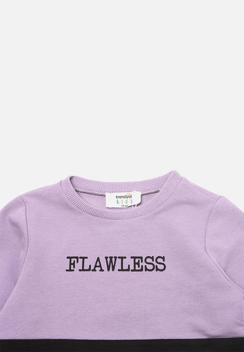 Trendyol - Flawless colour block sweatshirt - multi 