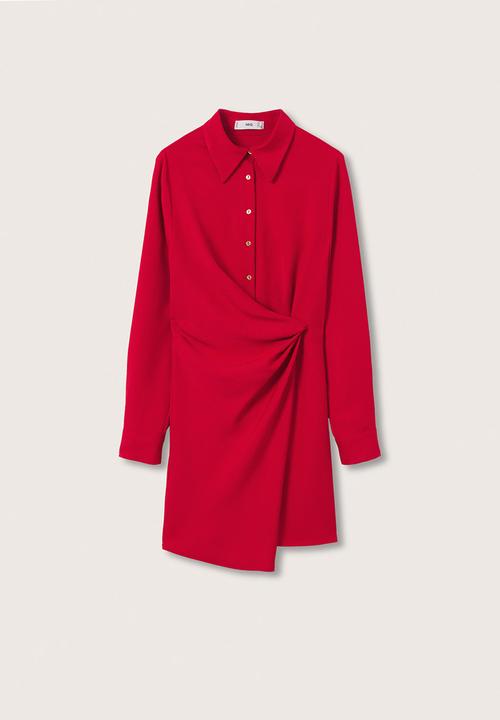 MANGO - Dress alas - red