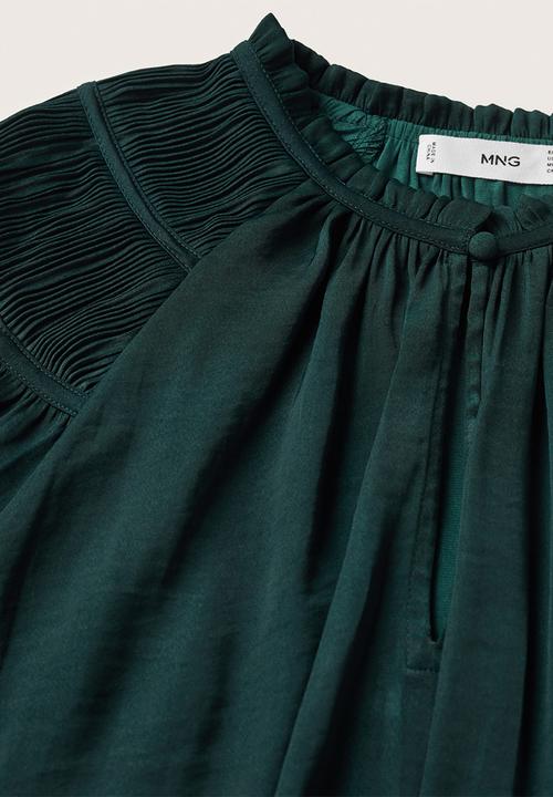 MANGO - Blouse bril - green