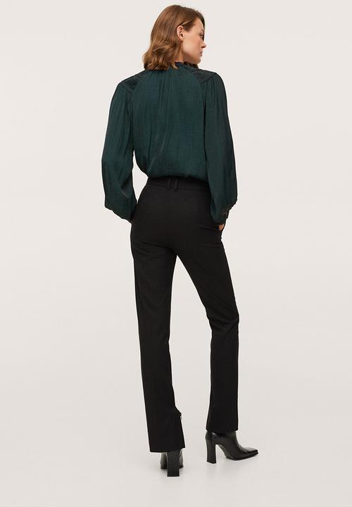 MANGO - Blouse bril - green