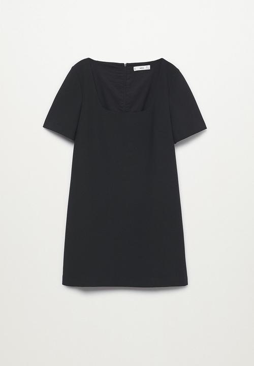 MANGO - Dress mila - black
