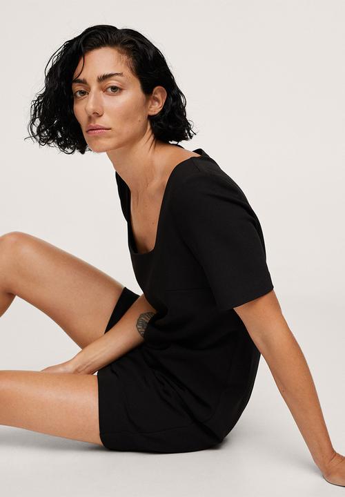 MANGO - Dress mila - black