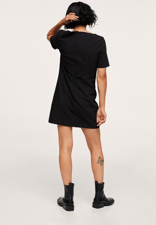 MANGO - Dress mila - black