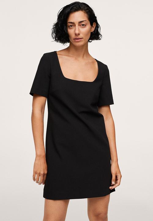 MANGO - Dress mila - black