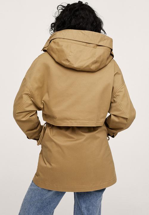 MANGO - Parka bird - medium brown