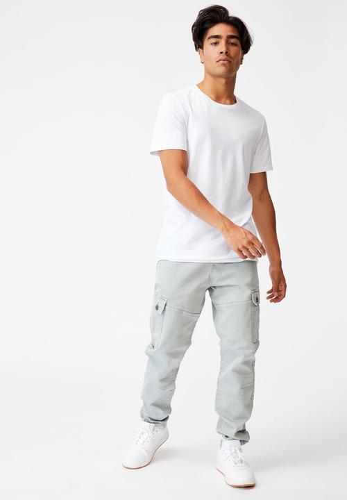 Cotton On - Military cargo pant - washed quarry