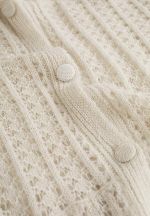 MANGO - Cardigan capu - light beige