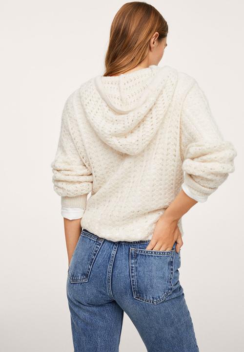 MANGO - Cardigan capu - light beige