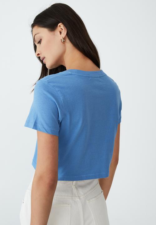 Cotton On - The baby tee - blue 