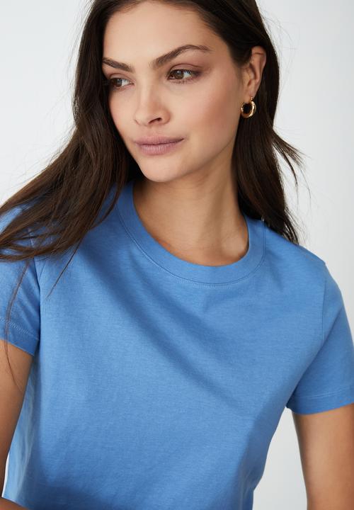Cotton On - The baby tee - blue 
