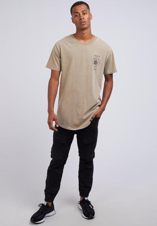 Silent Theory - Express short sleeve tee - acid brown
