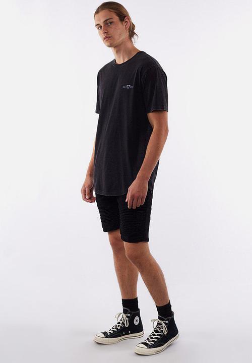 Silent Theory - Take three short sleeve tee - washed black