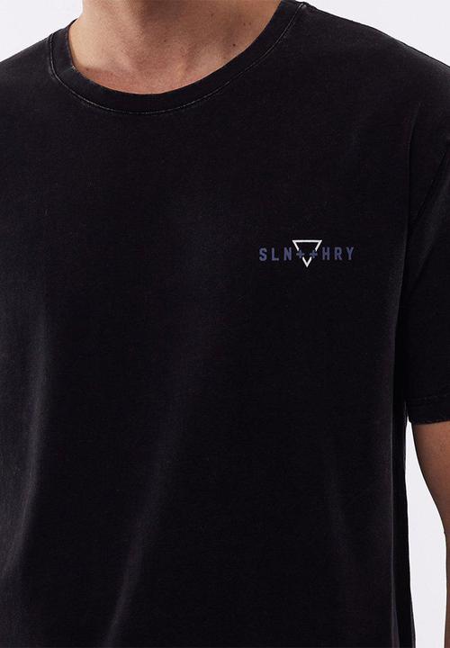 Silent Theory - Take three short sleeve tee - washed black
