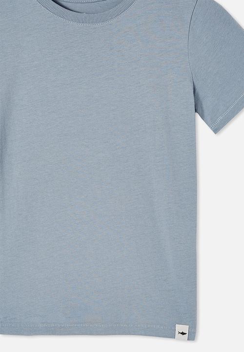 Cotton On - Core short sleeve tee - dusty blue