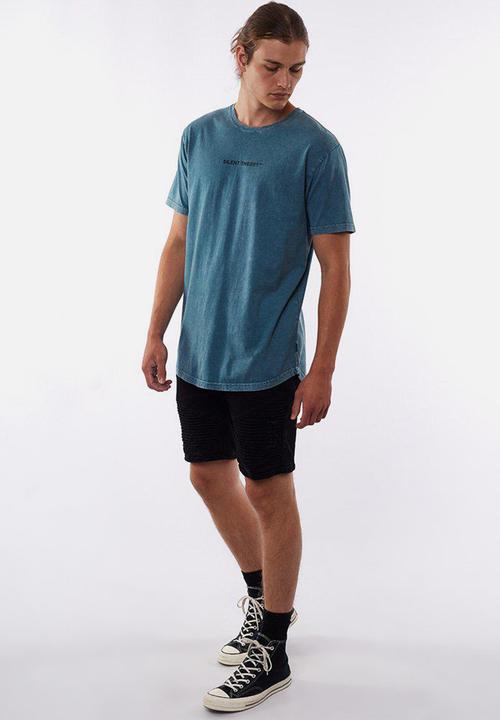 Silent Theory - Graphic short sleeve tee - lake blue