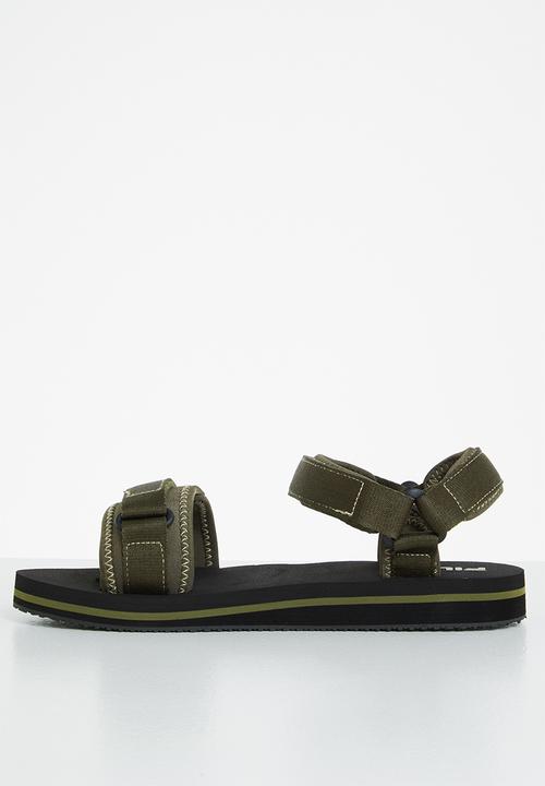 FILA - Savanna sandal - black & green