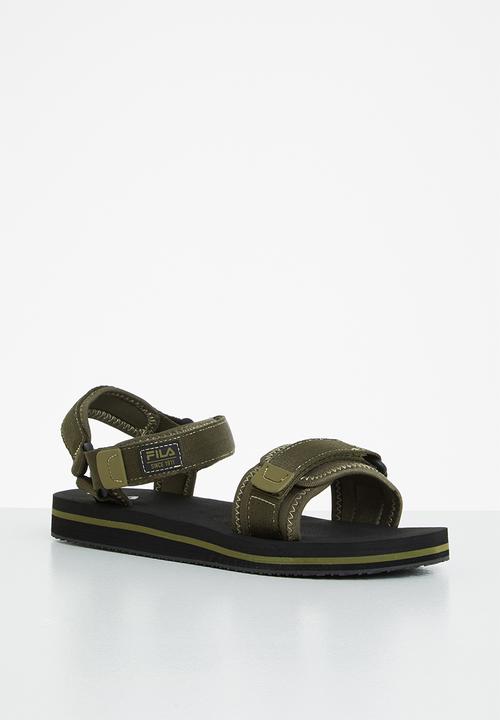 FILA - Savanna sandal - black & green
