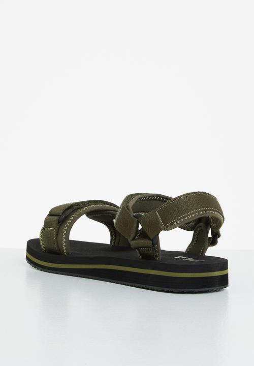 FILA - Savanna sandal - black & green