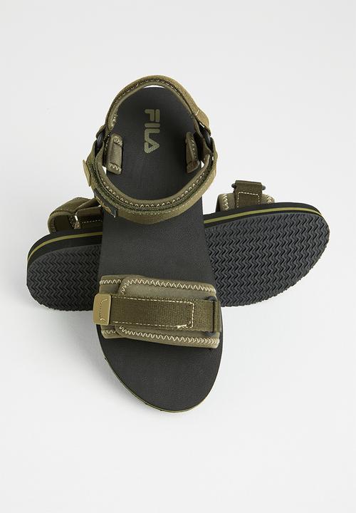 FILA - Savanna sandal - black & green