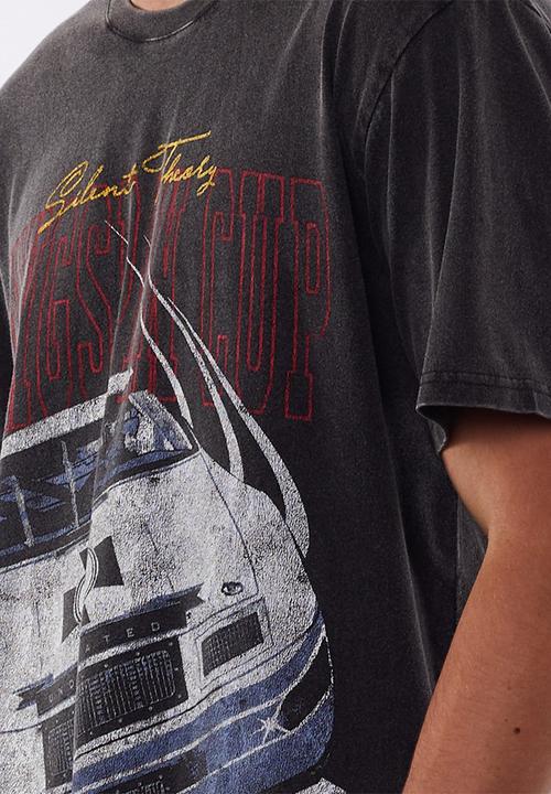 Silent Theory - Wingspan cup short sleeve tee - vintage black