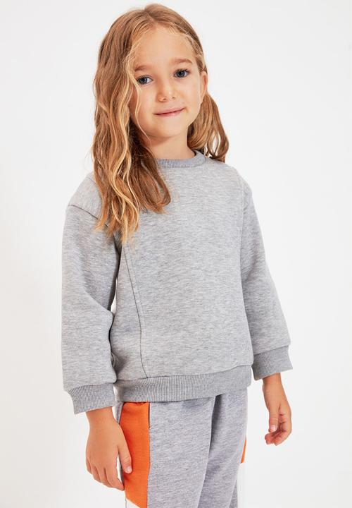 Trendyol - Plain sweatshirt - grey