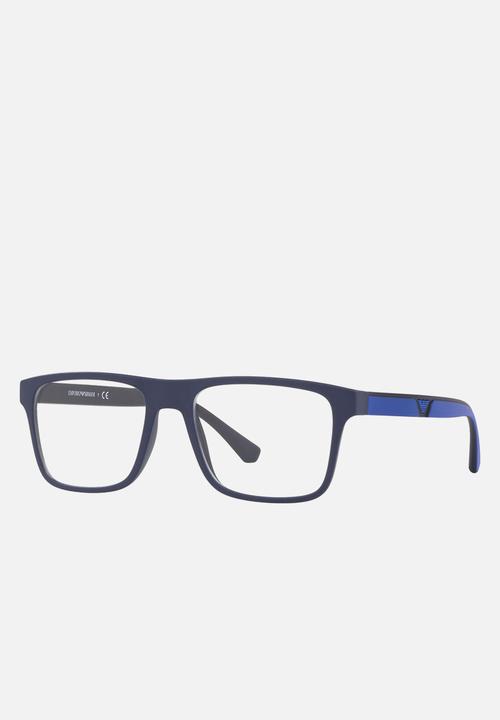 Emporio Armani - Twin lense set sunglasses 54mm - matte dark blue