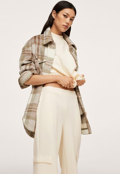 MANGO - Trousers milano - light beige