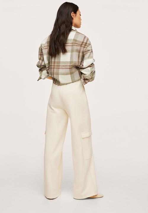 MANGO - Trousers milano - light beige