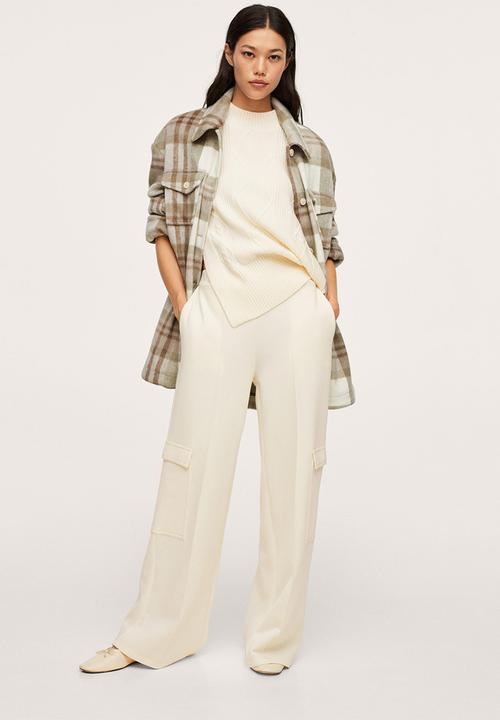 MANGO - Trousers milano - light beige
