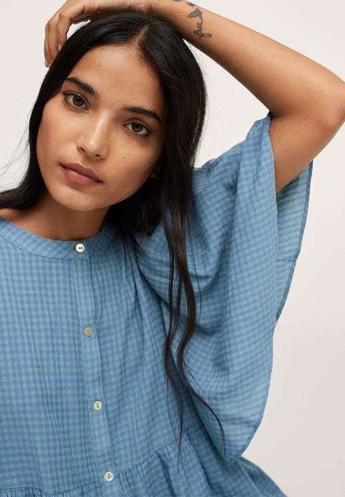 MANGO - Dress almu-h - medium blue